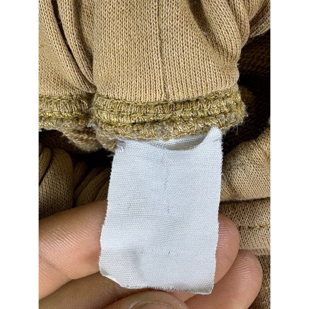 Kangol Jogger Pants Kids 4T 19x16 Beige Logo Elastic Waist Tapered Leg READ - Picture 7 of 11